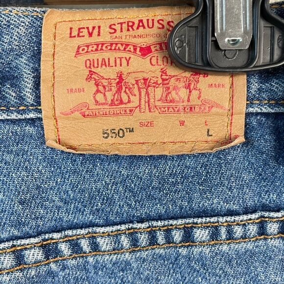 Vintage Levi’s 550 Relaxed Fit Jeans Size 12 Mis L EUC - Picture 6 of 7